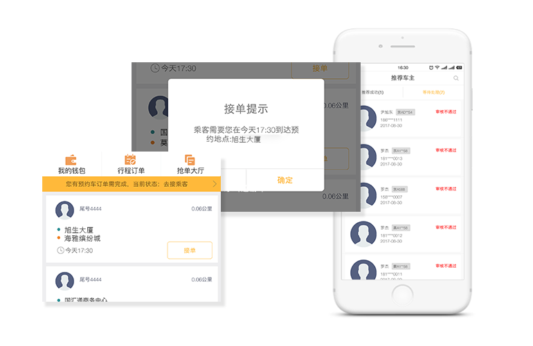 上億的乘客，訂單源源不斷